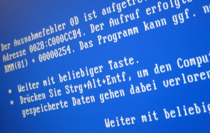 Windows-Bluescreen, Weiter mit beliebiger Taste