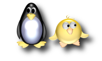 Ente und Pinguin