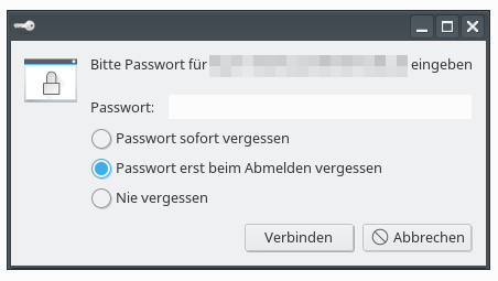 Passwortabfrage bei FTPS-Verbindung